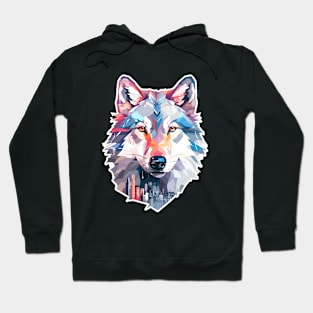 Alpha Wolf Animal World Wildlife Beauty Discovery Hoodie